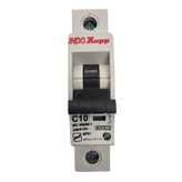 فیوز مینیاتوری تک فاز 10 آمپر ایندوکوپ مدل 10C