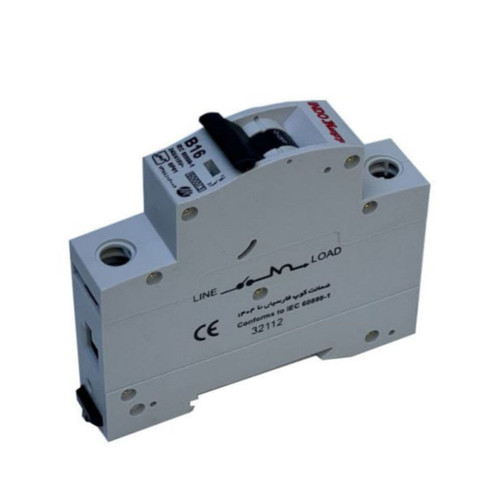 فیوز مینیاتوری تک فاز 16 آمپر ایندوکوپ مدل B16