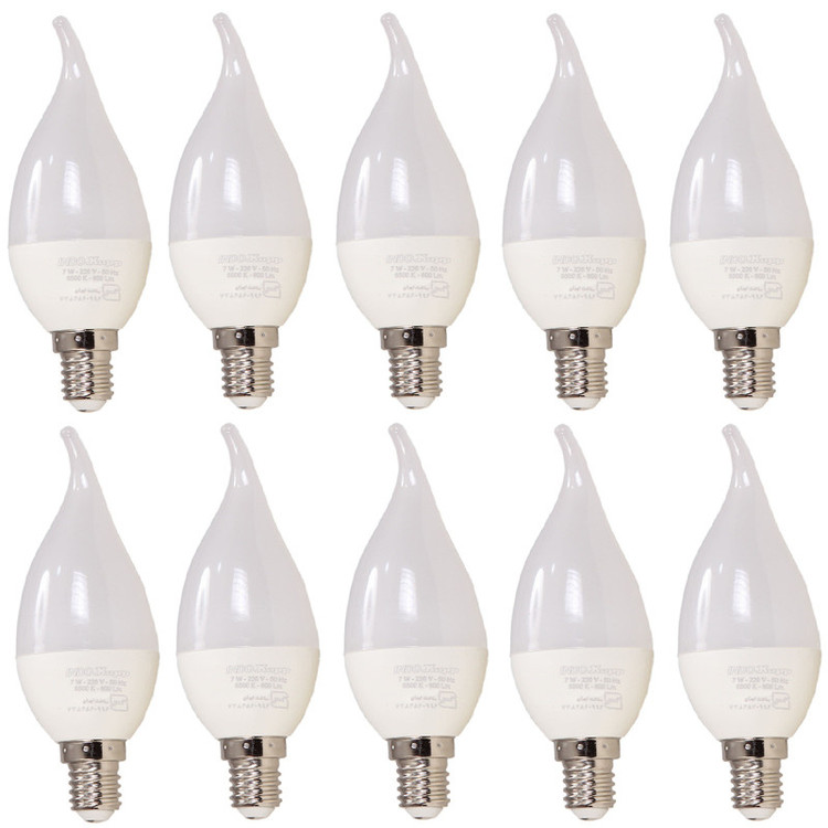 لامپ ال ای دی 7 وات ایندوکوپ مدل شمعی پایه E14