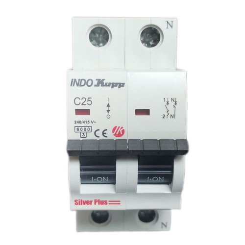 فیوز مینیاتوری تک فاز 25 آمپر ایندوکوپ مدل C25