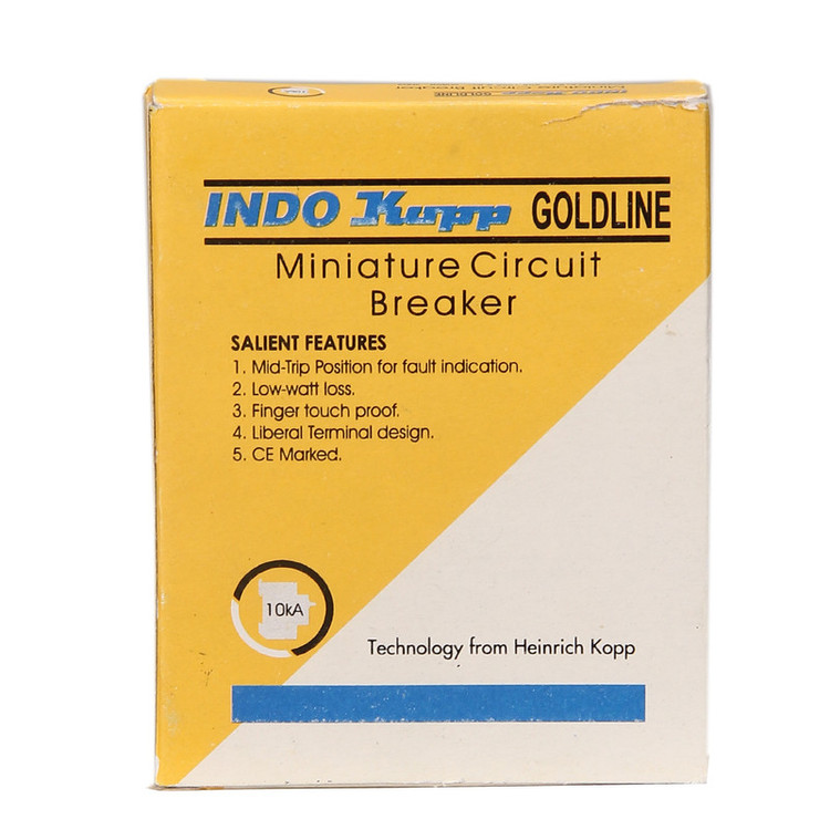 فیوز مینیاتوری تک فاز 63 آمپر ایندوکوپ مدل C63