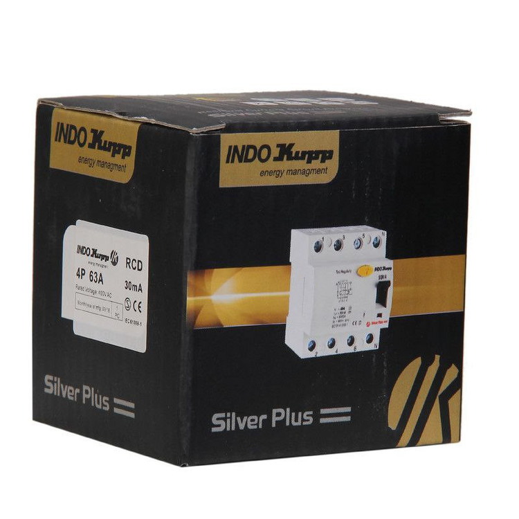 فیوز محافظ جان سه فاز 63 آمپر ایندوکوپ مدل SGR