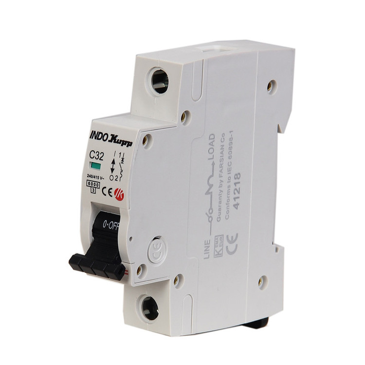 فیوز مینیاتوری تک فاز 32 آمپر ایندوکوپ مدل C32