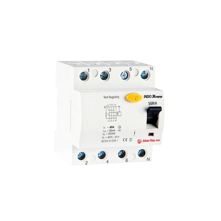 کلید نشت جریان سه فاز و نل ایندوکوپ